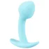 Cuties Mini Butt Plug - silikonowy korek analny (niebieski, 2,6 cm)