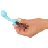 Cuties Mini Butt Plug - silikonowy korek analny (niebieski, 2,6 cm)
