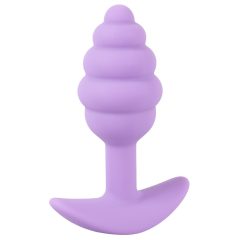   Cuties Mini Butt Plug - silikonowe dildo analne - fioletowe (2,8 cm)