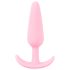 Cuties Mini Buttplug - silikonowy korek analny - różowy (2,1 cm)
