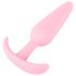 Cuties Mini Buttplug - silikonowy korek analny - różowy (2,1 cm)