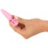 Cuties Mini Buttplug - silikonowy korek analny - różowy (2,1 cm)