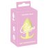 Cuties Mini Plug analny - silikonowy, żółty (3,1 cm)