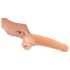 Nature Skin - wydłużający, pogrubiający rękaw na penisa (24 cm)