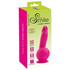   SMILE Powerful - 2-silnikowy wibrator zaciskowy z możliwością ładowania (różowy)
