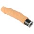 Nature Skin - realistyczny wibrator - naturalny (23cm)