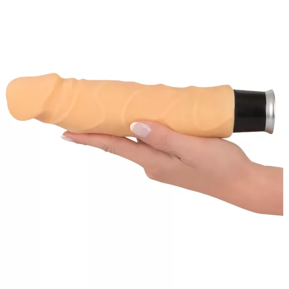 Nature Skin - realistyczny wibrator (naturalny, 23 cm)