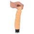 Nature Skin - realistyczny wibrator - naturalny (23cm)
