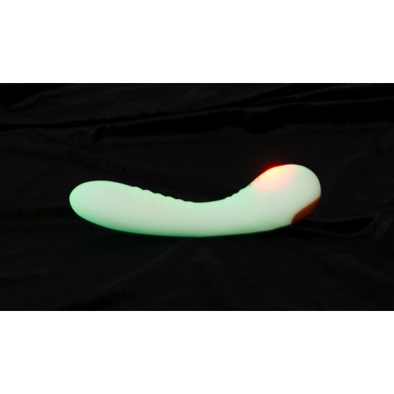 You2Toys Glow in the dark - fluorescencyjny wibrator punktu G (biały)