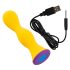 You2Toys bunt. - wodoodporny wibrator analny na akumulator (żółty)
