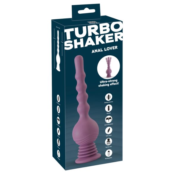 You2Toys Turbo Shaker - wibrator analny (fioletowy)