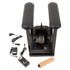 Banger Sit-On-Climaxer - potężna maszyna do seksu (czarna)