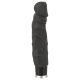 Nature Skin - realistyczny wibrator - czarny (22 cm)
