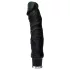 Nature Skin - wibrator realistyczny - czarny - 22 cm