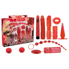You2Toys - zestaw wibracyjny 9-częściowy - czerwone róże