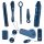You2Toys - Midnight Blue - zestaw wibracyjny (9 elementów)
