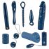 You2Toys - Midnight Blue - zestaw wibracyjny (9 elementów)