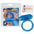 You2Toys - silikonowy wibrujący pierścień erekcyjny (niebieski)