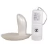You2Toys - wibrujący strap-on - muszla - biały
