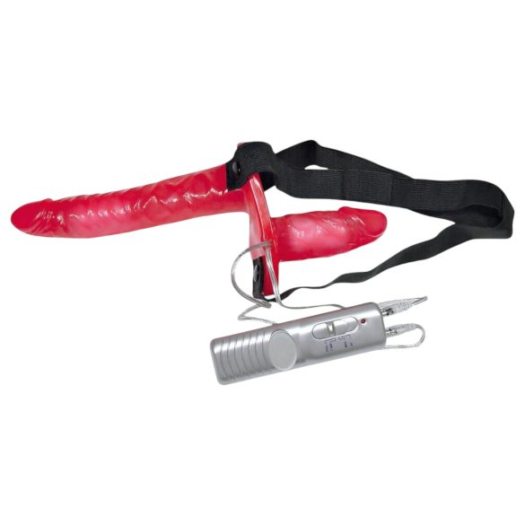 Bad Kitty - Duo wibracyjnych strap-onów