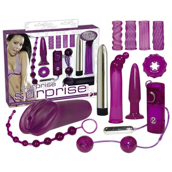 You2Toys - Erotyczne niespodzianki - zestaw wibratorów (12 części)