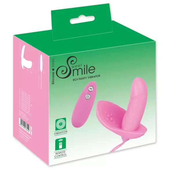 SMILE Shelly - wibrator zdalnie sterowany - muszelka - różowy
