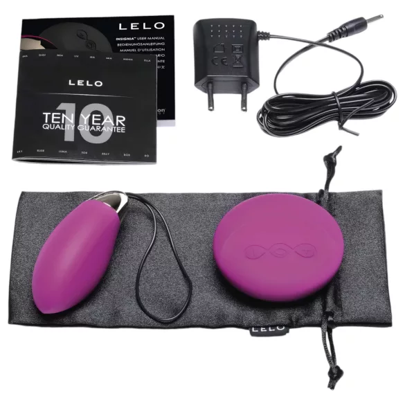 LELO Lyla 2 - noszone wibracyjne jajeczko z pilotem (fioletowe)