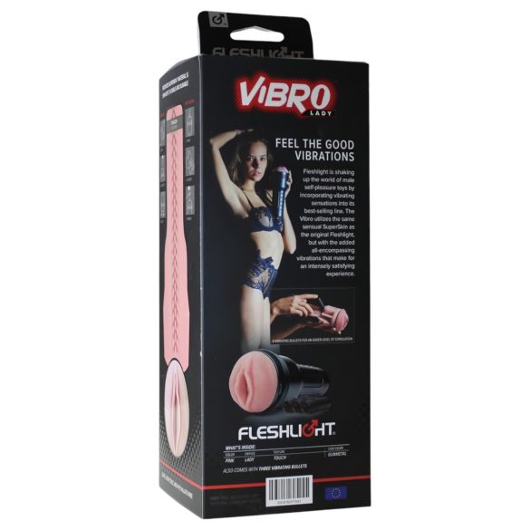 Fleshlight Pink Lady - wibrująca sztuczna wagina