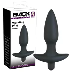 Black Velvets - wibrator analny plug - średni