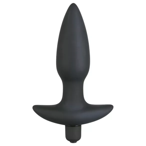 Black Velvets - wibrator analny plug - średni