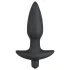 Black Velvets - wibrator analny plug - średni