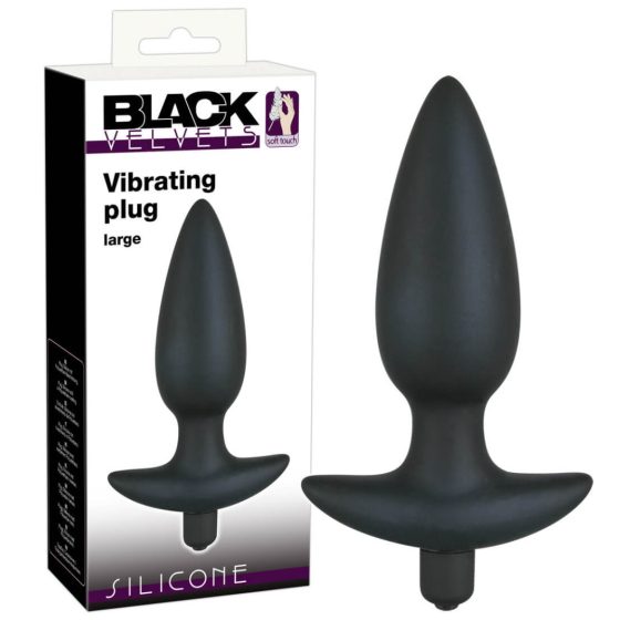 Black Velvet Vibracone - duży