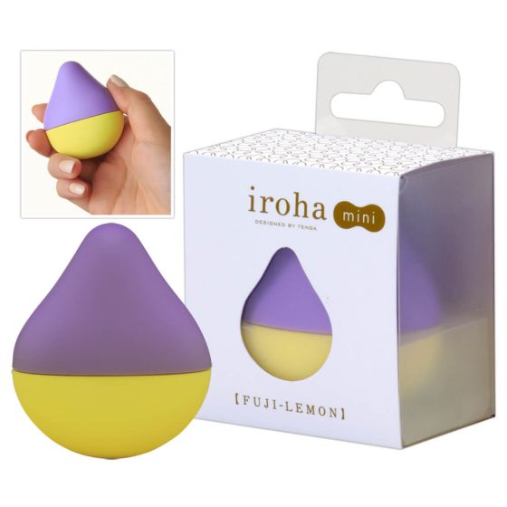 TENGA Iroha mini - mini wibrator łechtaczkowy (fioletowo-żółty)
