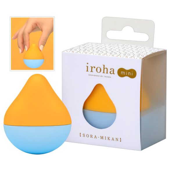 TENGA Iroha Mini - mini wibrator łechtaczkowy (pomarańczowo-niebieski)
