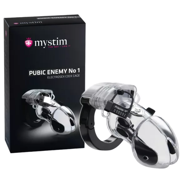 mystim - klatka na penisa z elektrostymulacją