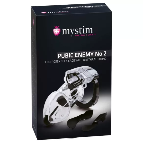 Mystim Pubic Enemy No 2 - elektryczna klatka na penisa