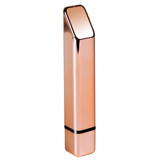 Bamboo - wibrator szminka (różowe złoto)