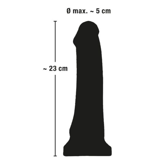Europejski wibrator miłości (23 cm)
