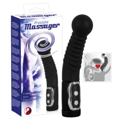 You2Toys - masażer prostaty - wibrujący rotacyjny - czarny