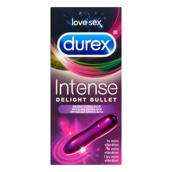Durex Intense Delight Bullet - mini wibrator kulkowy (fioletowy)