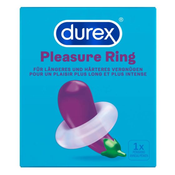 Durex Pleasure Ring - pierścień na penisa (przezroczysty)