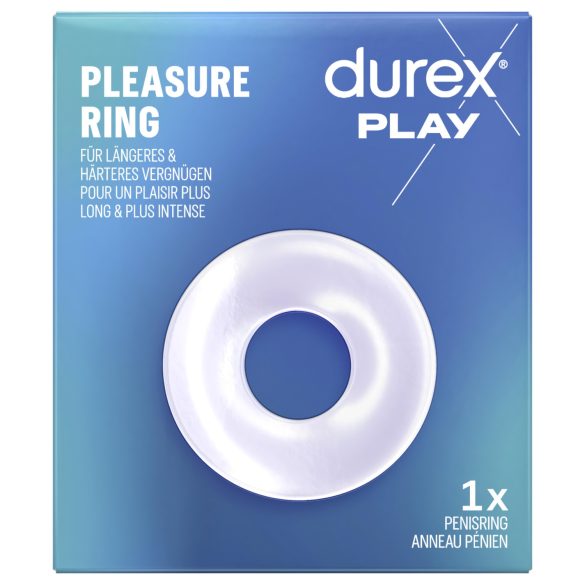 Durex - pierścień erekcyjny - wydłużenie erekcji - przezroczysty