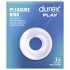 Durex Pleasure Ring – przezroczysty pierścień erekcyjny