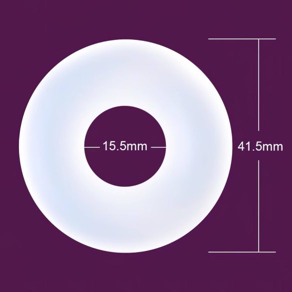 Durex - pierścień erekcyjny - wydłużenie erekcji - przezroczysty