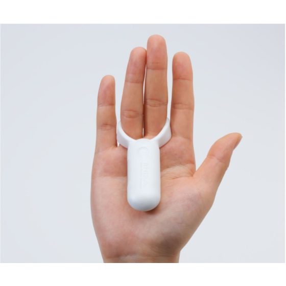 TENGA Smart Vibe - wibrujący pierścień na penisa (biały)