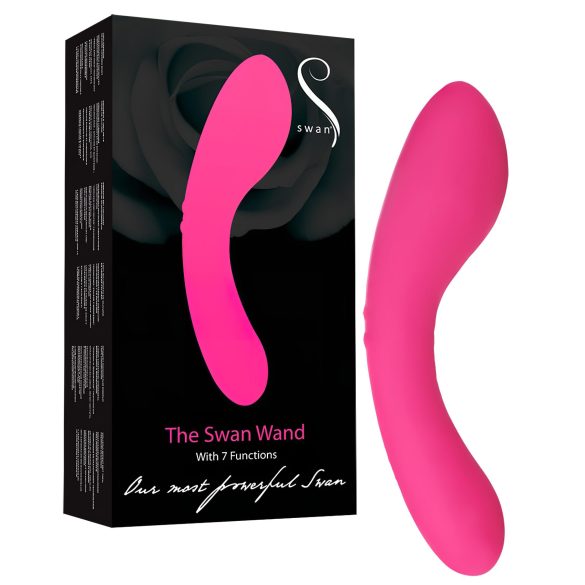 The Swan Wand - akumulatorowy wibrator masujący (różowy)
