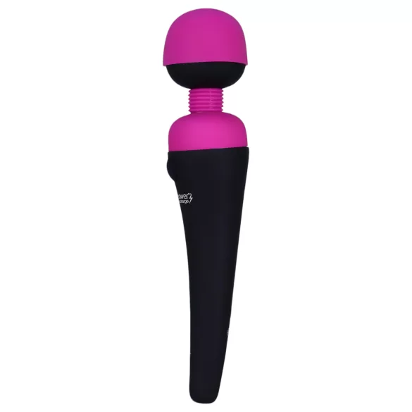 PalmPower Wand - masażer wibracyjny ładowany USB - różowo-czarny
