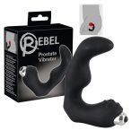 Rebel - zakrzywiony wibrator prostaty (czarny)