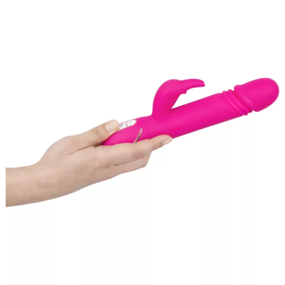 Vibe Couture - wibrator króliczek z funkcją pchania - różowy