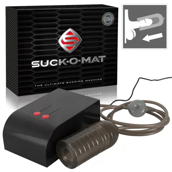 Suck-O-Mat - masturbator automatyczny na prąd - mocne ssanie